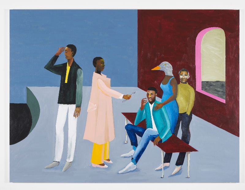 英国艺术家Lubaina Himid的新作品首次在博物馆展出(图1)