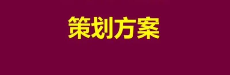 如何写一份高质量的活动策划方案 如何写一份高质量的活动策划方案(图1)