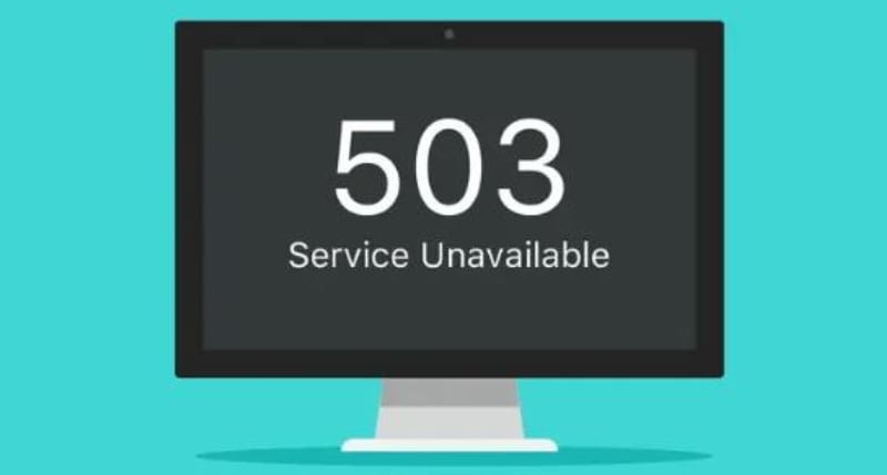 出现503 : http error 503这个错误怎么解决 出现503 : http error 503这个错误怎么解决(图1)