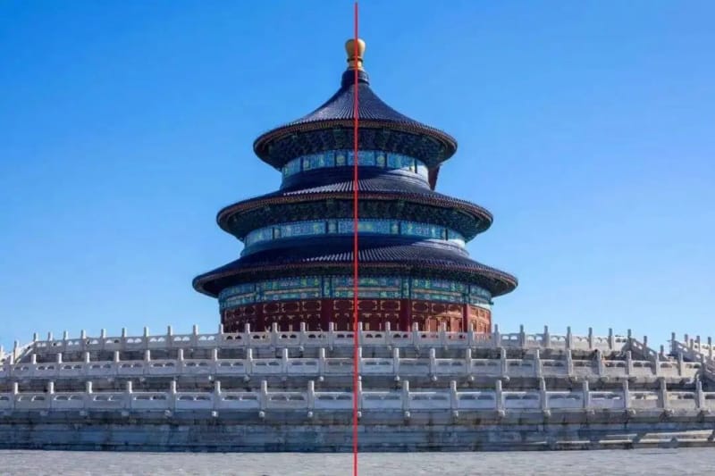 对称构图法 热门短视频拍摄常用9大构图技巧!快收藏!(图6)