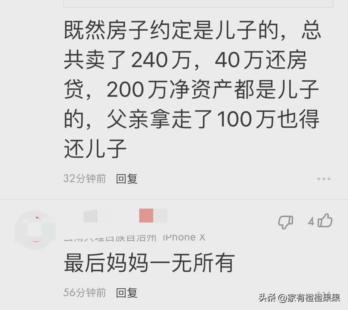 13岁儿子起诉妈妈归还100万房款,网友:可能被前夫算计了(图8)