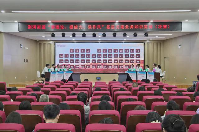 荆河街道举办“赛理论、提能力、强作风”基层党建业务知识竞赛决赛(图3)
