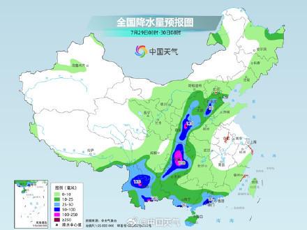 南方高温降下来了，“格美”继续北上制造强降雨(图2)