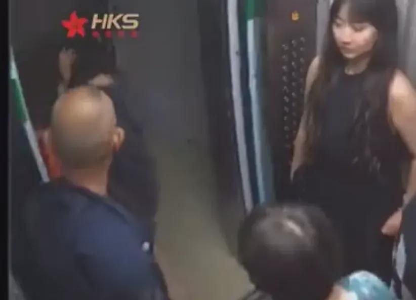 电梯内众人说笑 女生一句吵死引冲突，口吐‬飞沫‬还‬要赔偿‬？(图6)