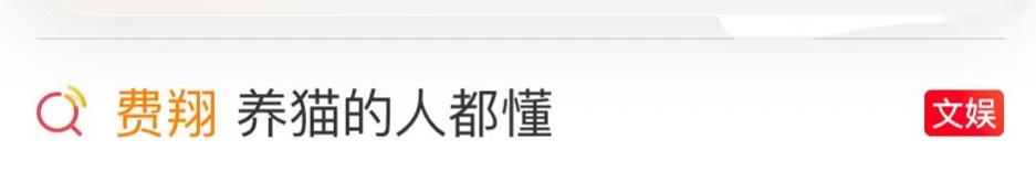 冲上热搜!费翔被“给脸色”(养猫的人都懂)了?(图1)