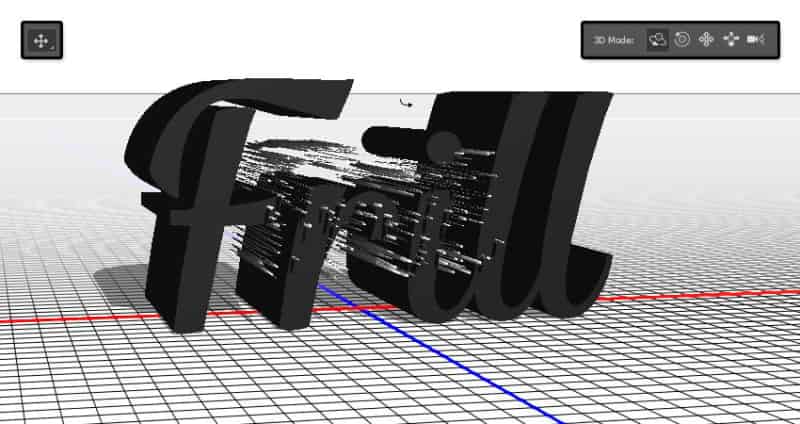 如何在ps中创建膨胀的3D褶边文字效果(图18)