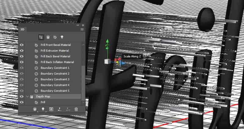 如何在ps中创建膨胀的3D褶边文字效果(图21)