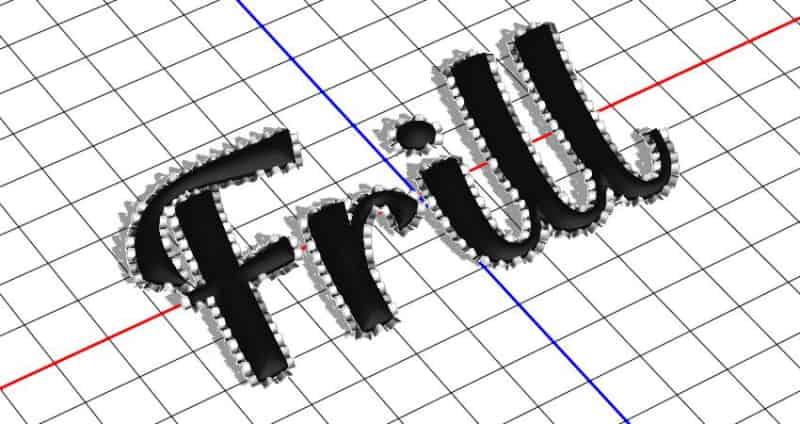 如何在ps中创建膨胀的3D褶边文字效果(图27)