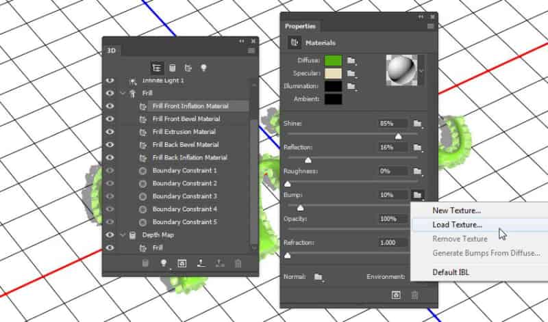 如何在ps中创建膨胀的3D褶边文字效果(图30)