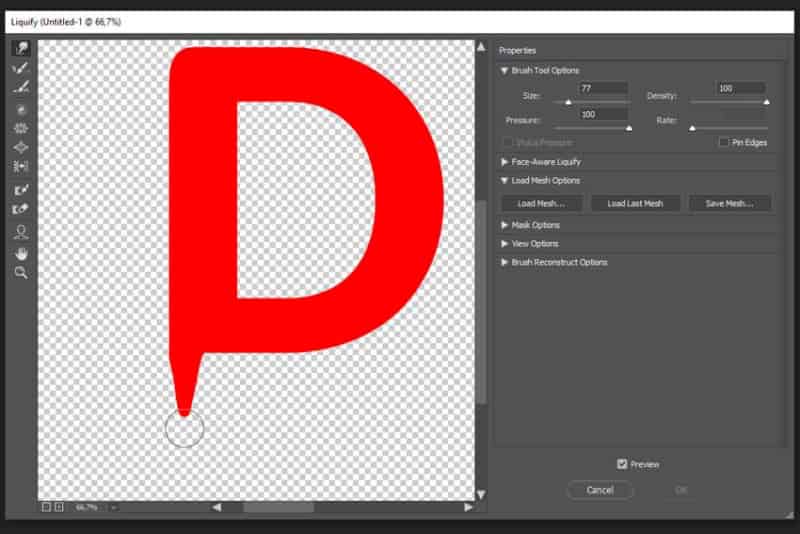 如何在 Photoshop 中制作滴水文本(图15)