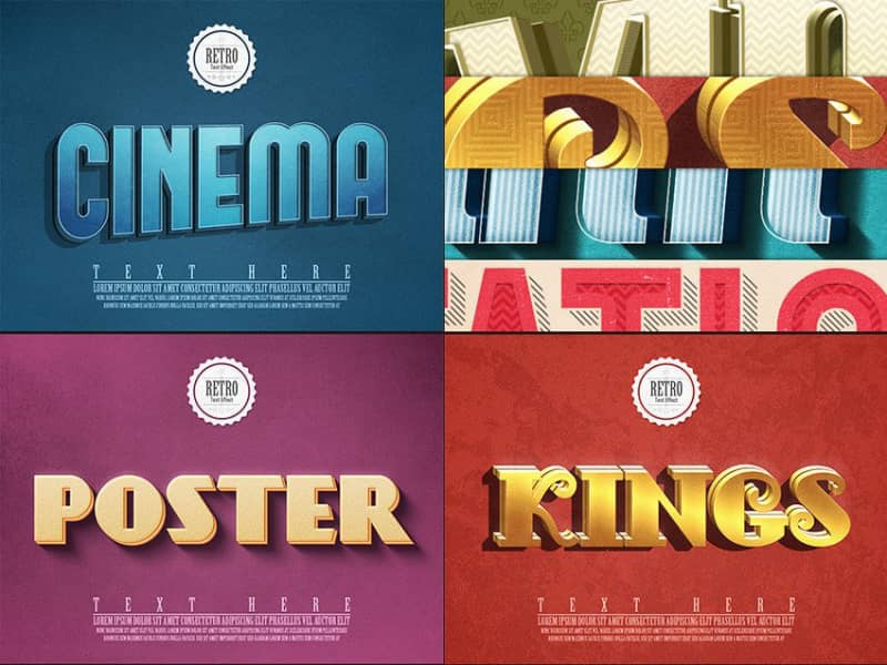 40 种创意 Photoshop 文字效果—文字ps教程(图29)