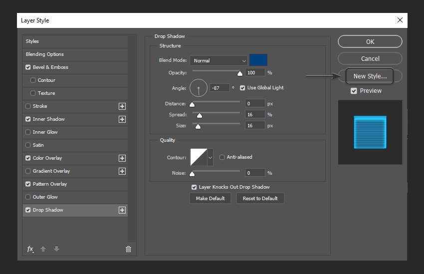 如何制作 3D 全息图文字效果 Photoshop 动作(图11)