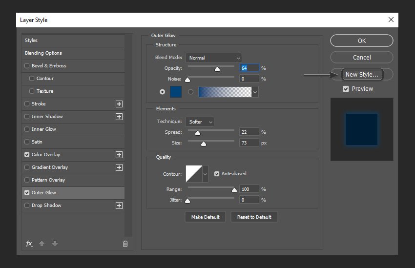 如何制作 3D 全息图文字效果 Photoshop 动作(图6)