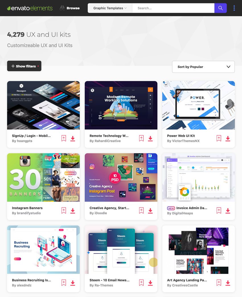 UX/UI 套件可加快您的设计流程(图1)